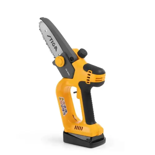 Scie d’élagage à batterie - PR100e Kit - guide chaîne 13cm - coupe jusqu’à 100 mm - autonomie pour 120 coupes - batterie incluse - Stiga Nouvel Arrivage