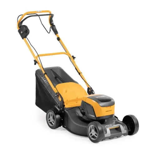 Paiement Sécurisé Tondeuse sans fil autopropulsée - Collector 48SAE kit - largeur coupe 48 cm - batterie et chargeur inclus - jaune - Stiga