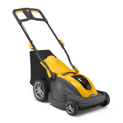 Tondeuse sans fil silencieuse - Combi 344e Kit - largeur coupe 42 cm - jaune - Stiga Nouveauté