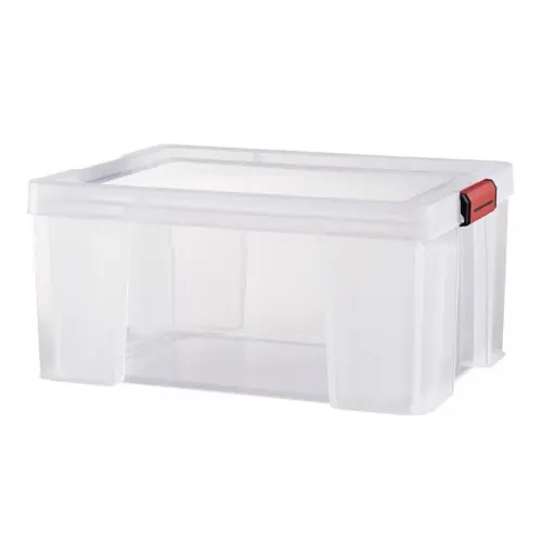 Boîte Sundis plastique transparent L.39 X P.50 X H.20 cm - SUNDIS Quantité Limitée