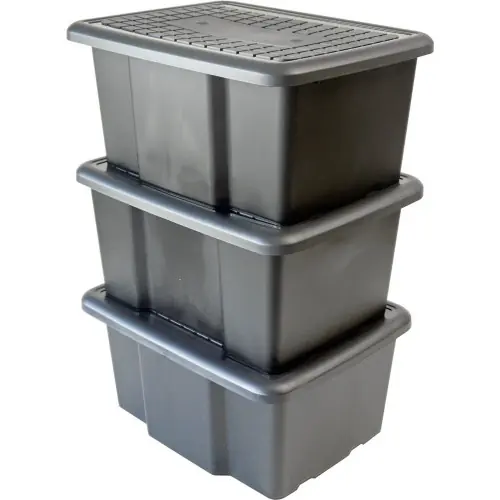 Prix Promo Lot de 3 bacs 30L SUNDIS l.45.5 x p.36.5 x H.23 cm – SUNDIS