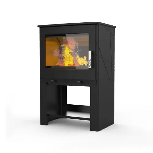Expédition Rapide Poêle à bois ADAM BUCHER 7,3KW en fonte – étanche – eco design – Supra