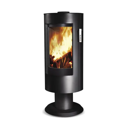 Poêle à bois CHLOÉ SUR PIED acier – vertical – étanche – 7,1kW – Supra Seulement Aujourd&rsquo;hui