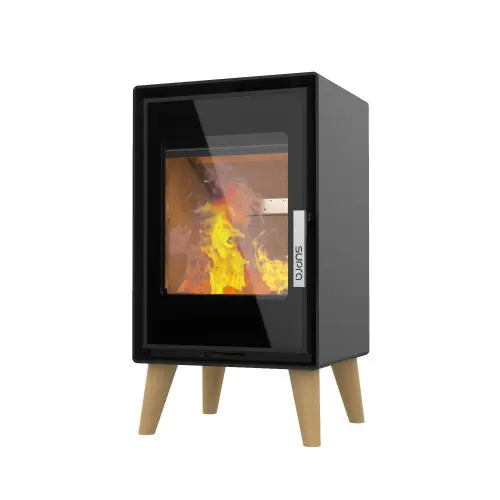 Poêle à bois JACCO SUR PIED 4.8KW en acier – étanche – eco design – Supra Expédition Rapide