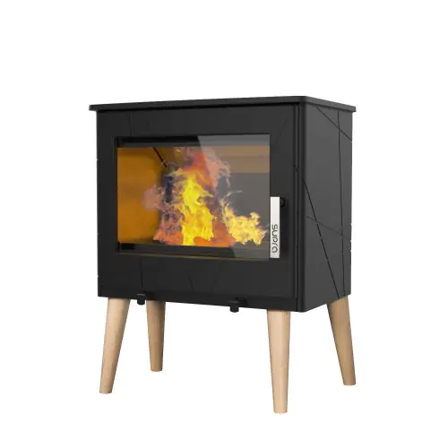 Jusqu'à Épuisement Des Stocks Poêle à bois USKO 8.7KW en fonte - étanche - eco design - Supra