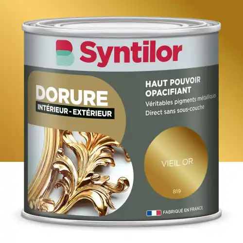 Authentique Dorure, pailleté, SYNTILOR, vieil or 0,125L – SYNTILOR