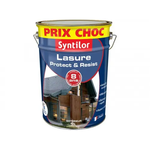 Lasure SYNTILOR protect & résist chêne doré 5 L – SYNTILOR Promotion