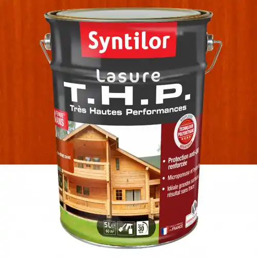 Lasure SYNTILOR Thp 8 ans chêne doré satiné 5 l – SYNTILOR Remise