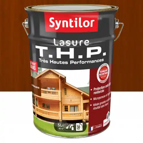 Must-Have Lasure SYNTILOR Thp 8 ans chêne moyen satiné 5 l – SYNTILOR