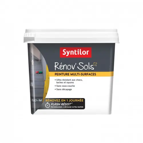 Peinture intérieur Renov sol SYNTILOR, blanc, 0.75 l - SYNTILOR Prix Choc