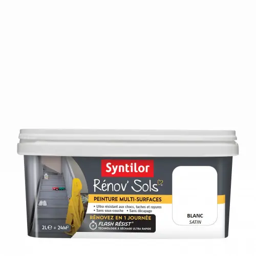 Promotion Saisonnière Peinture intérieur Renov sol SYNTILOR, blanc, 2 l - SYNTILOR
