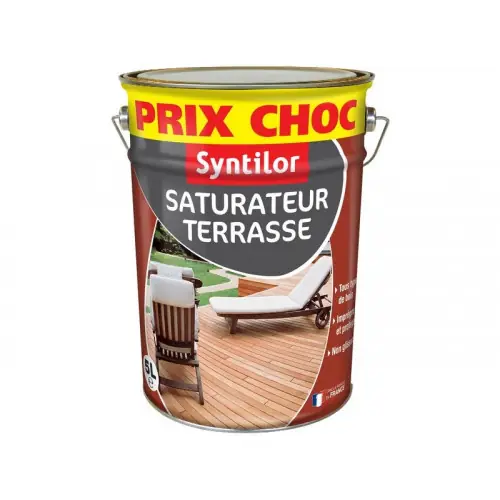 Saturateur Terrasse prix choc SYNTILOR, bois exotique, mat 5 l – SYNTILOR Pas Cher