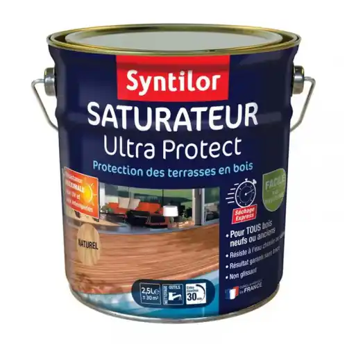 Saturateur Ultra protect, naturel mat 2.5 l – SYNTILOR Commande En Gros