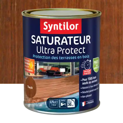 Prix Bas Saturateur Ultra protect SYNTILOR, teck, mat 0.75 l - SYNTILOR
