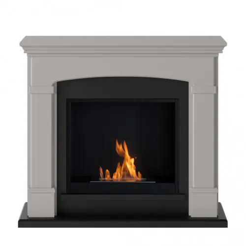 Meilleur Prix Cheminée bioéthanol – FreeFlame HELMI – flamme réelle sans conduit – beige – TAGU