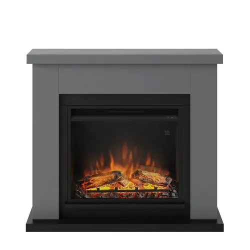 Cheminée électrique décorative « Frode » Gris foncé – Powerflame – TAGU Usine Directe