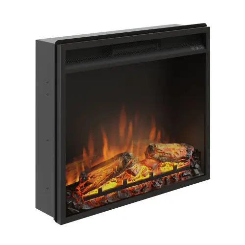 Cheminée électrique encastrable – Programmable, avec télécommande – Puissance de chauffe 1500W – Powerflame 23&Prime; – TAGU Achetez Aujourd&rsquo;hui