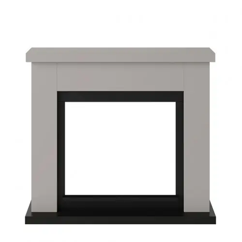 Marque Habillage de cheminée pour Powerflame modèle Frode - Beige clair - TAGU