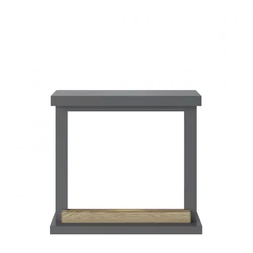 Expédié Aujourd&rsquo;hui Habillage de cheminée pour Powerflame modèle Hagen – Gris uni – TAGU