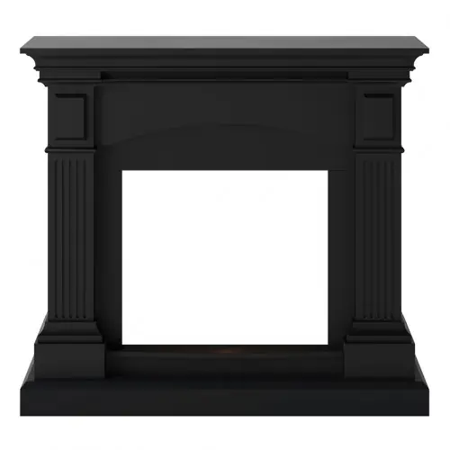 Habillage de cheminée pour Powerflame modèle Magna – Noir profond – TAGU Bon Marché