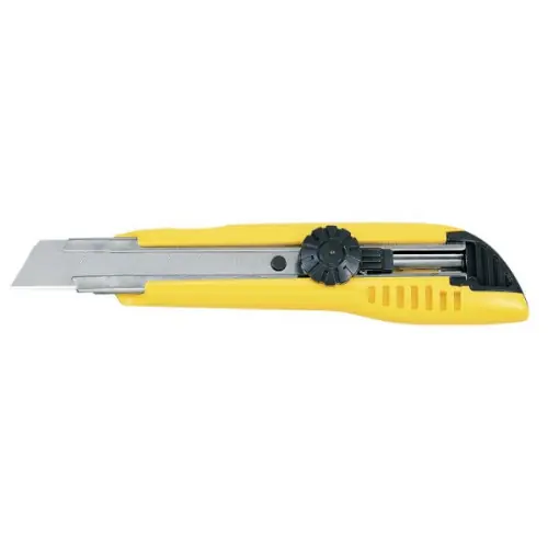 Cutter 18 mm avec blocage par molette crantée – TAJIMA Vente Directe