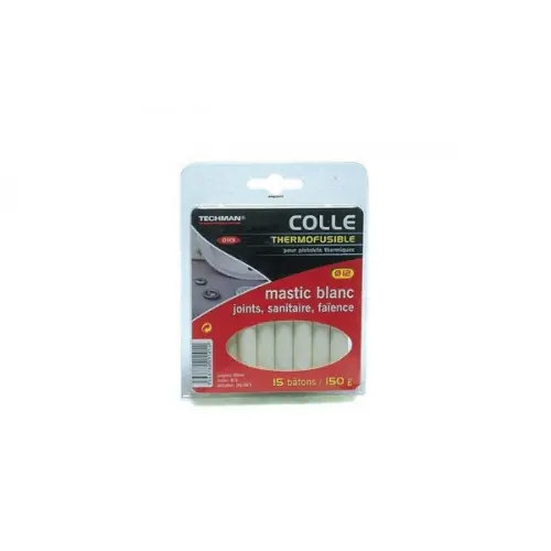 Authentique 15 bâtons de colle pour joints sanitaires (12 x 100 mm) – TECHMAN