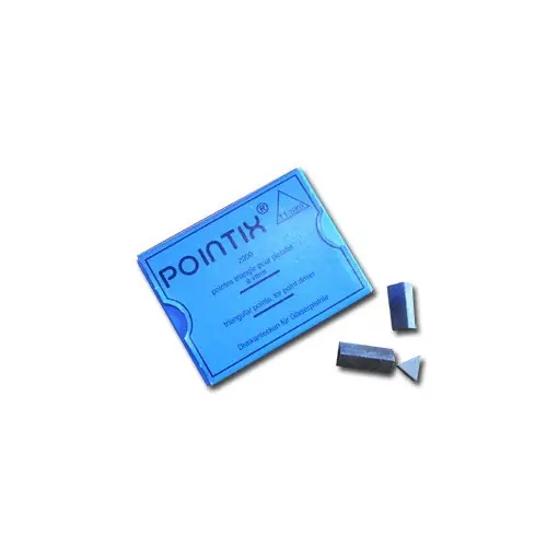 2000 pointes triangles pour pistolet à vitrer – TECHMAN Prix Réduit