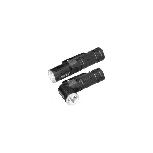 Commande En Gros Mini torche rechargeable a tête orientable Mini torche LED orientable - 500 Lumens Batterie Li-ion de 3,7 V / 700 mAh - TECHMAN