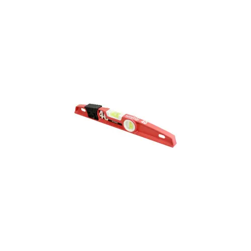 Réduction Niveau alu premium 600 mm - 1 poignée 2 fioles 180° et 90° - TECHMAN
