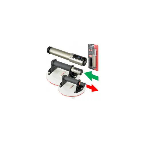 Pompe electrique pour ventouse Pompe électrique Ø28 mm Jusqu‘à 200 kg (selon ventouse) - TECHMAN Must-Have