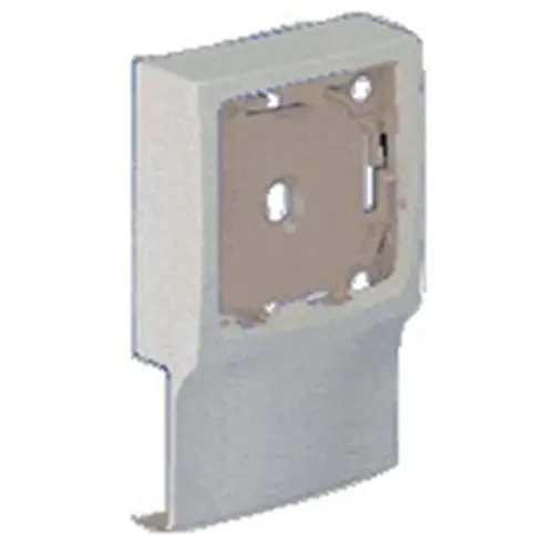 Adaptateur blanc pour moulure, H. 9.4 x P.2.4 cm - TEHALIT Super Prix