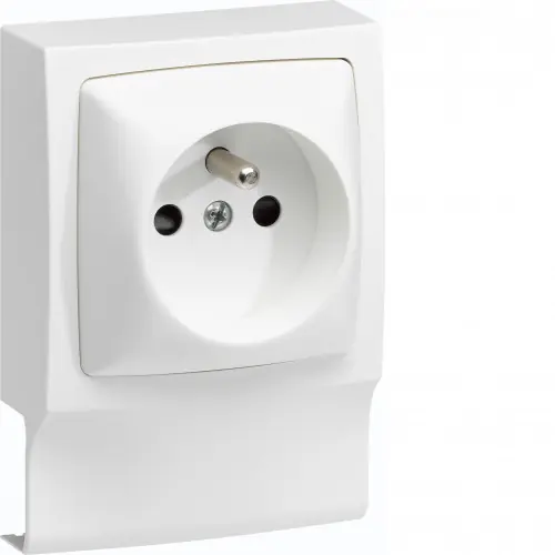 Meilleure Vente Adaptateur blanc pour moulure, H. 9.4 x P.3.8 cm - TEHALIT