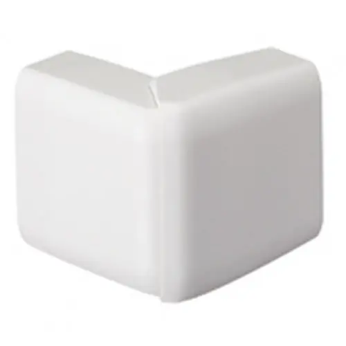 Angle extérieur variable blanc pour moulure, H. 5.4 x P.1.5 cm - TEHALIT Soldes