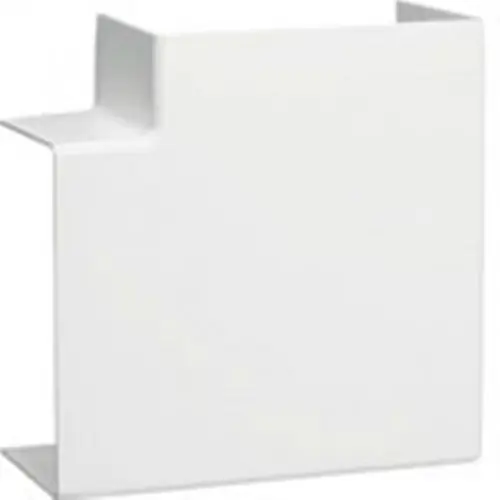 Pas Cher Angle plat blanc pour goulotte, H. 6.3 x P.4.5 cm – TEHALIT