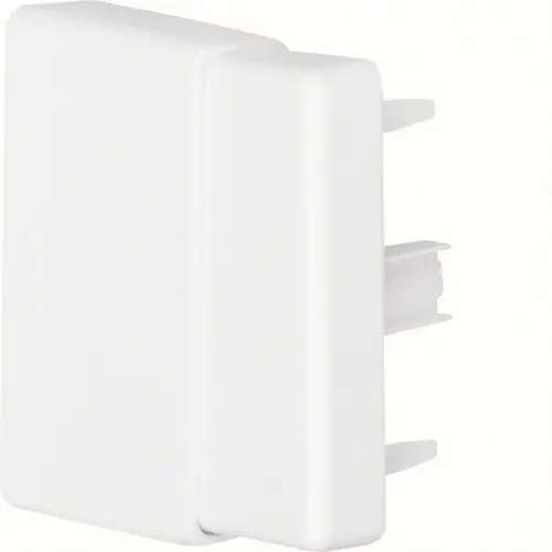 Haute Qualité Embout blanc pour goulotte, H. 6.3 x P.4.5 cm - TEHALIT