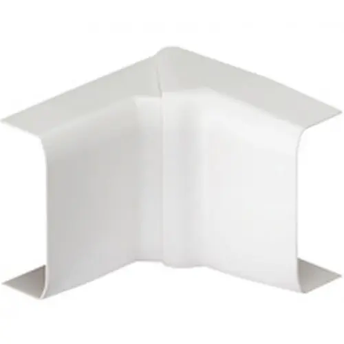 Lot de 2 angles intérieurs variables blanc pour moulure, H. 3.4 x P.1.5 cm - TEHALIT Bon Plan
