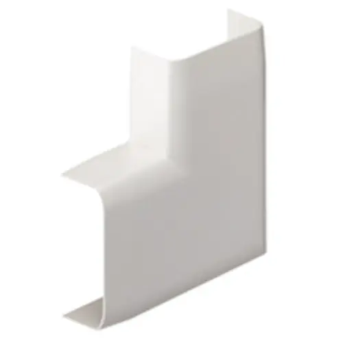 Expédié Aujourd'hui Lot de 2 angles plats blanc pour moulure, H. 3.4 x P.1.5 cm - TEHALIT