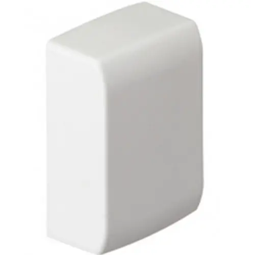 Lot de 2 embouts blanc pour moulure, H. 3.4 x P.1.5 cm - TEHALIT Solde