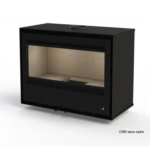 Commander Maintenant Insert Ecodesign LAGOS-C-595 - 6.5KW + Ventilation - 596 x 545 x 440 mm - TERMOFOC