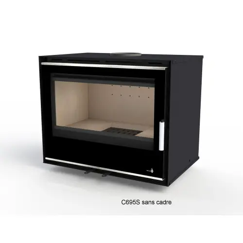 Remise Insert Ecodesign PORTIMAO-C-695-S - 7.3KW + Ventilation - 696 x 545 x 440 mm - TERMOFOC