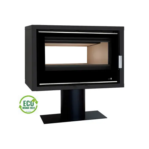 Dernier Modèle Insert poêle à bois Ecodesign PORTIMAO-SL-895-S-DF-BASE Double face - 8KW + Ventilation - TERMOFOC