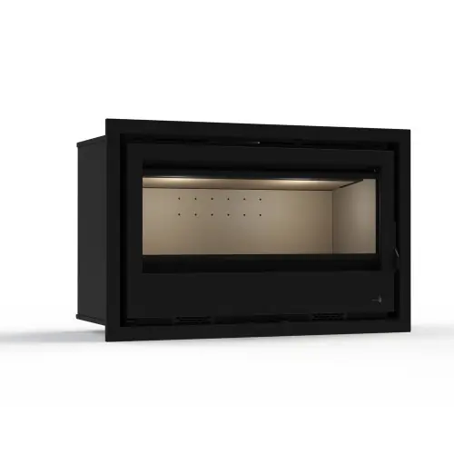 Remise Pack insert Ecodesign LAGOS-C-895 + Ventilation + Cadre 4 côtés - 9KW - TERMOFOC