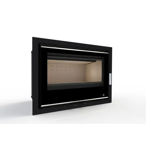 Bon Marché Pack insert Ecodesign PORTIMAO-C-795-S + Ventilation + Cadre 4 côtés Verre - 8KW - TERMOFOC