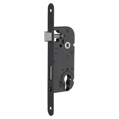 Serrure à encastrer réversible axe 40x70mm avec trou de cylindre, finition noir – THIRARD Offre Du Jour