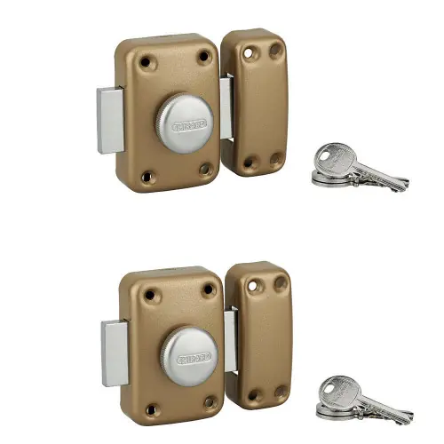 Verrou bouton / cylindre THIRARD Apache, L.45 mm – THIRARD Meilleure Vente