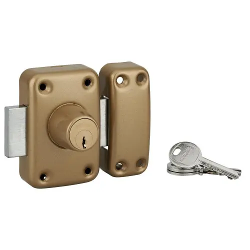Verrou double cylindre THIRARD Apache, L.40 mm – THIRARD Prix Choc