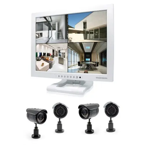 Kit de vidéosurveillance IP Couleur – Thomson Soldes