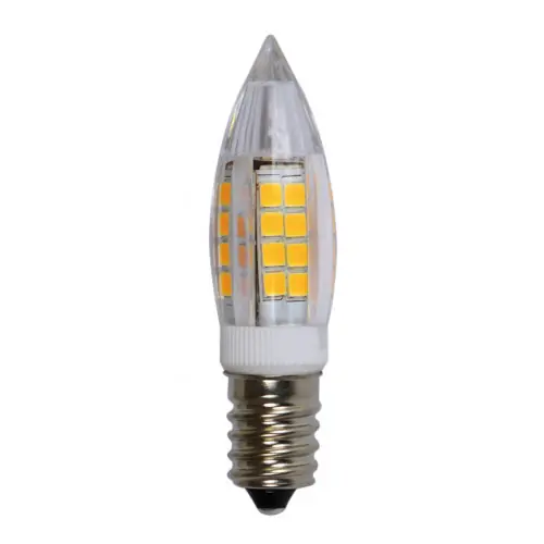 Nouvelle Collection Ampoule led flamme E14 350 Lm 28 W blanc chaud, TIBELEC – TIBELEC