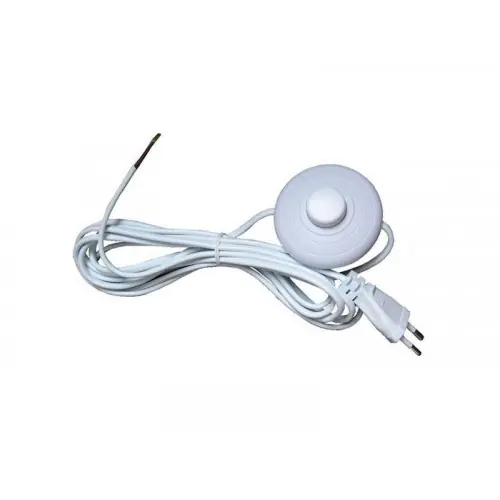 Prix Bas Cordon et interrupteur en plastique TIBELEC, 500 W blanc – TIBELEC
