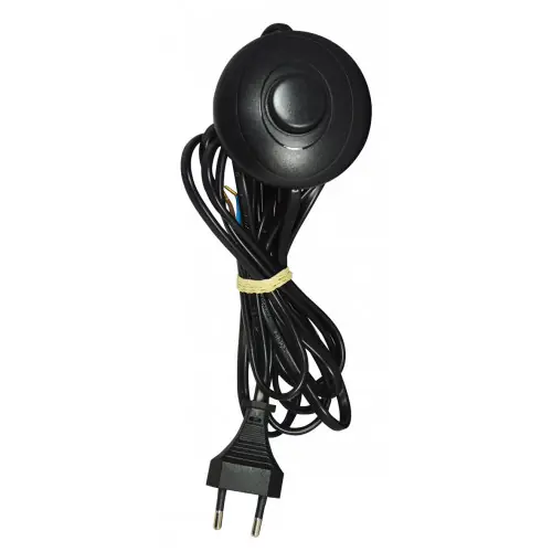 Remise Cordon et interrupteur TIBELEC, plastique, noir 500 W – TIBELEC